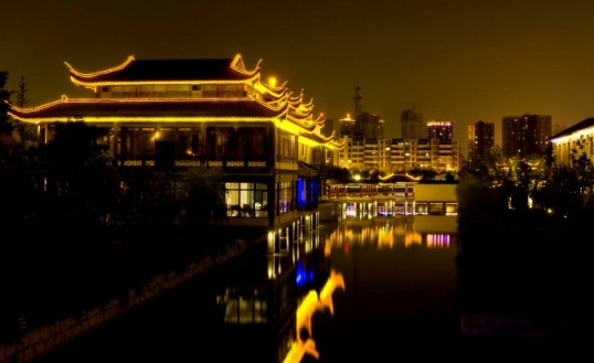 无锡  大运河公园夜景5