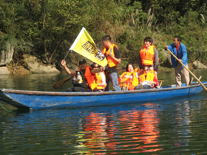 10.25柳溪江 漂流 采橘子归来1