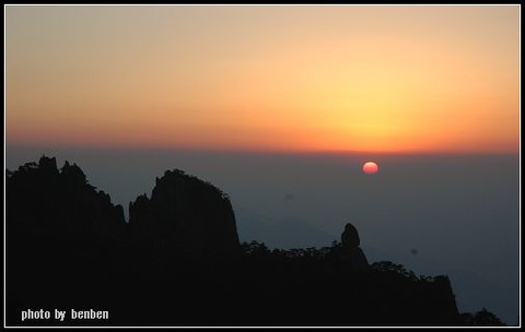 烟雨黄山11