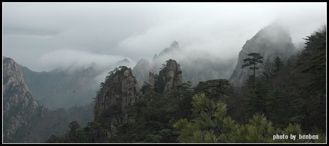 烟雨黄山22