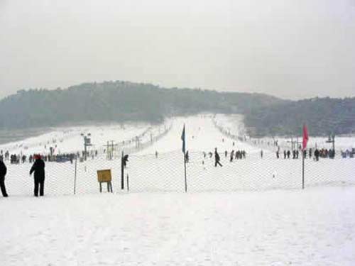 北京室内滑雪场:北京乔波滑雪场乐寒冬7