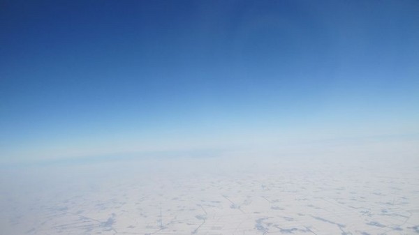万米高空感受家乡雪原6
