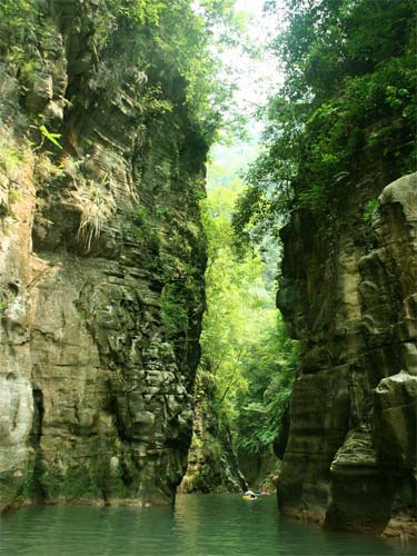 剖析驴友遇难地：重庆潭獐峡7