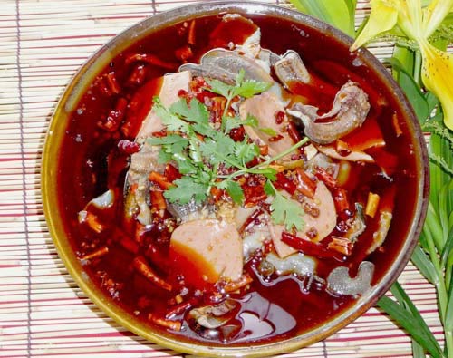 麻辣鲜香毛血旺(图)1