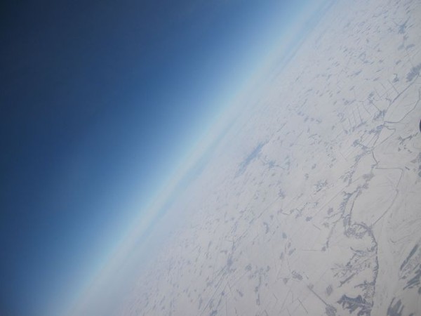 万米高空感受家乡雪原1