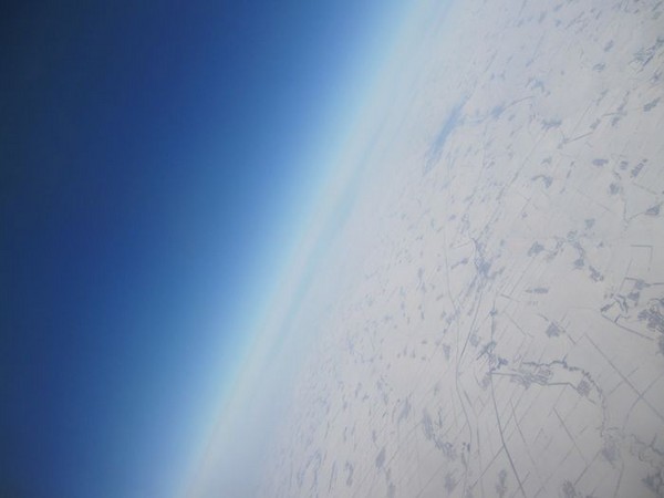 万米高空感受家乡雪原3