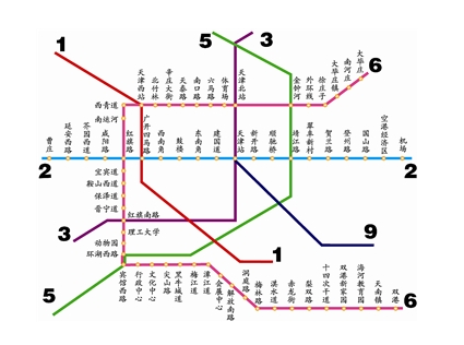 天津地铁6号线24座场站主体完工1