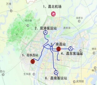 南昌快速公交1号线下月开建1
