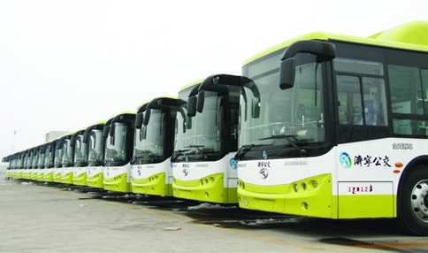 济宁新增156辆纯电动公交车1