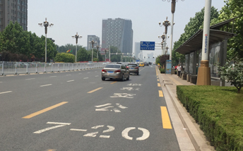 南昌公交车专用车道抓拍点1