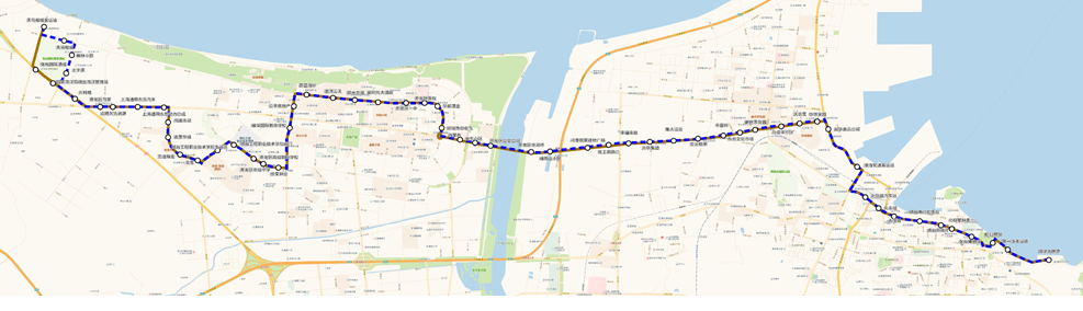 烟台28路公交车线路1