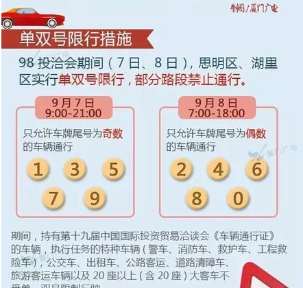 2016厦门98洽谈会公交线路调整安排1