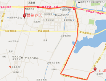 南昌860路公交车路线1