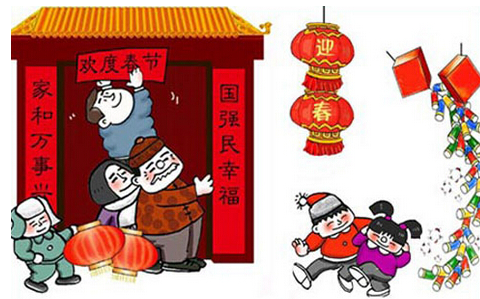 春节贴对联的来历
