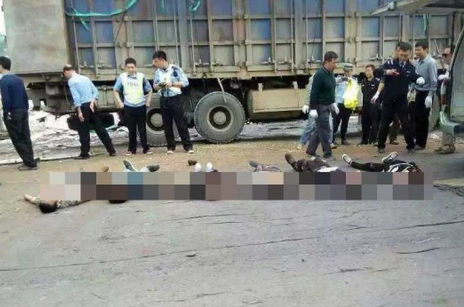 5月4日景德镇乐平市境内货车发生侧翻6人死亡1