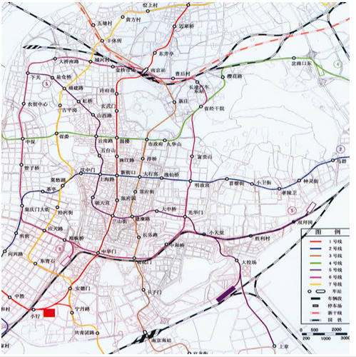 南京地铁9号线最新线路图1