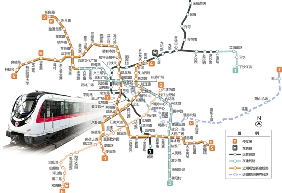 杭州地铁6号线线路图1