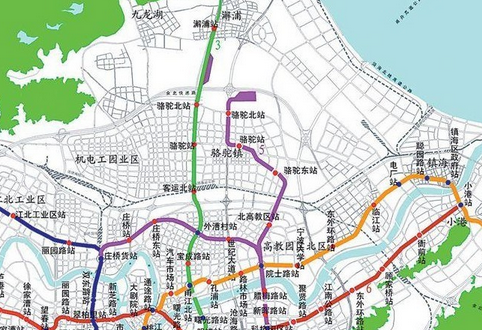 宁波地铁3号线站点叫什么1