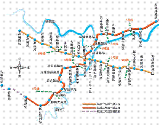 宁波地铁2号线一期最新消息1