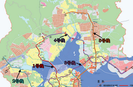 厦门地铁4号线规划1