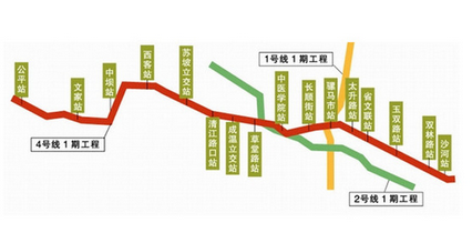 成都地铁4号线一期竣工1