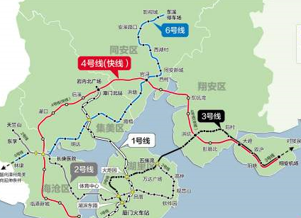 厦门地铁6号线线路1