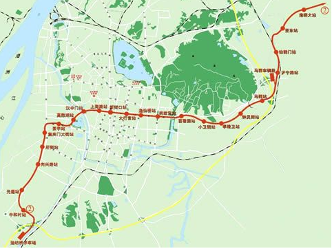 南京地铁7号线线路走向1