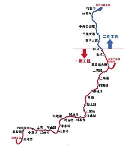 重庆地铁9号线站点1