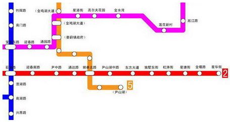 苏州地铁2号线延伸段将试运营1