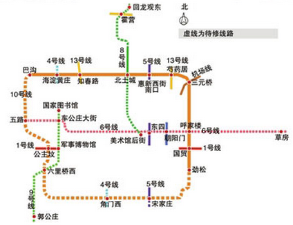 北京地铁8号线王府井站开工1