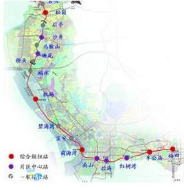 深圳地铁11号线路图1