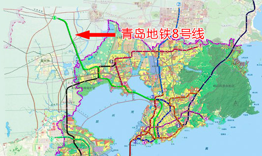 青岛地铁8号线站点1