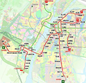 苏州地铁4号线列车试运营1