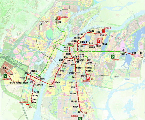 南昌地铁4号线站点图1