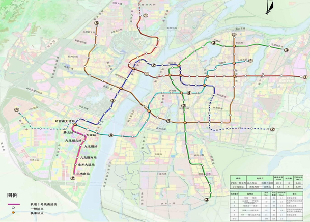 南昌地铁四号线线路图1