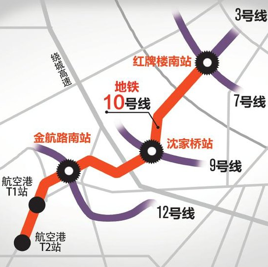 成都地铁10号线最新线路图1