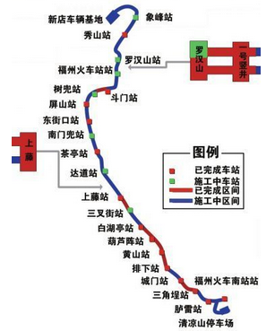 福州地铁1号线试运营1