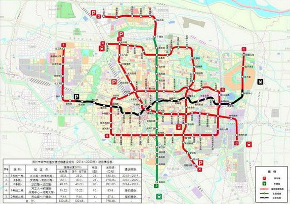 郑州地铁2号线空载试运行1