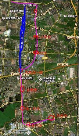 武汉地铁2号线南延长线规划图1