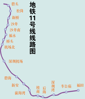 深圳地铁11号线什么时候运营1