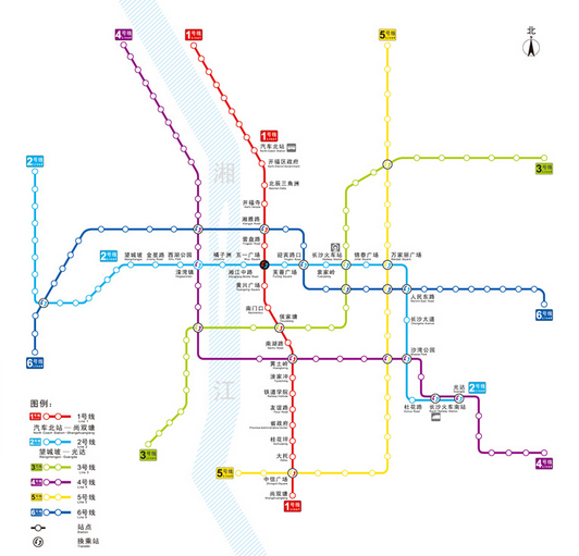 长沙地铁最新规划1