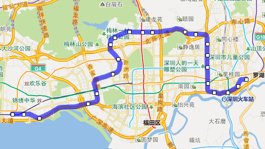 2016深圳地铁9号线线路图1