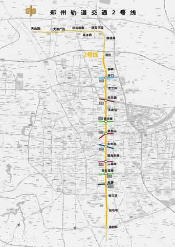 郑州地铁2号线试乘时间1