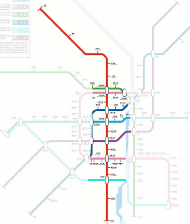 长春地铁1号线线路图1