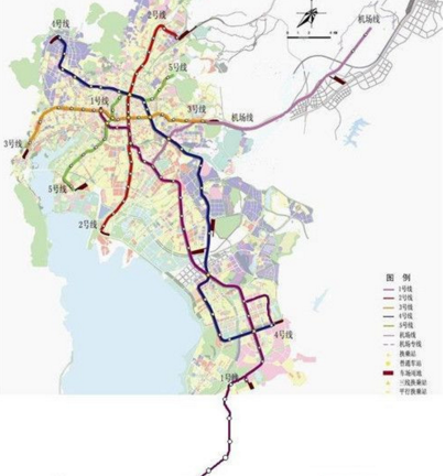 昆明地铁4号线线路图