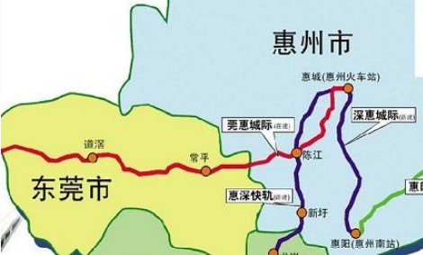 深圳地铁14号线线路图