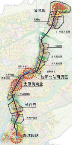 沈阳地铁四号线路图1