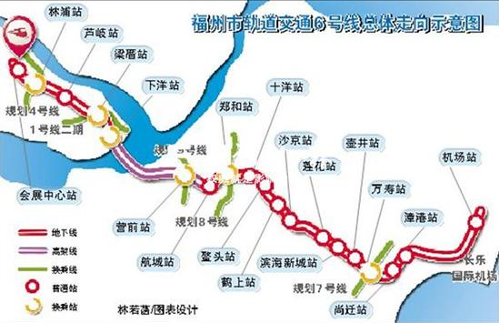 福州地铁6号线什么时候通车1