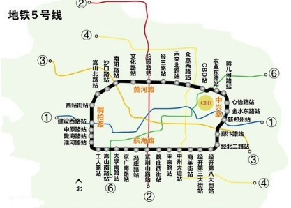 郑州地铁5号线“郑康区间”双线双区间全贯通1