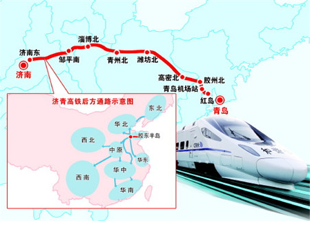 济青高铁规划图1